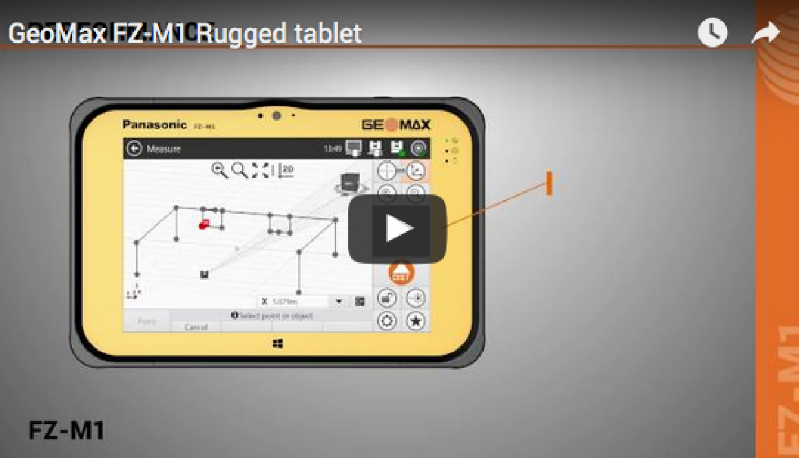 GeoMax FZ-M1 Rugged tablet